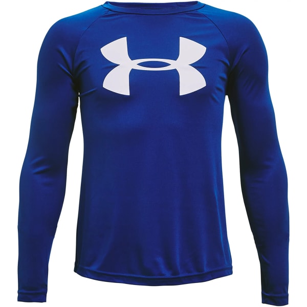 UNDER ARMOUR Boys' UA Tech Long Sleeve Tee