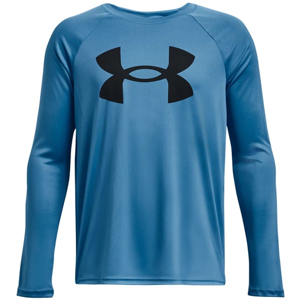 UNDER ARMOUR Boys' UA Tech Long Sleeve Tee