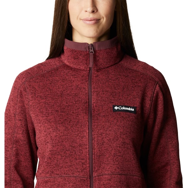 COLUMBIA Women's Sweater Weather Fleece Full Zip Jacket