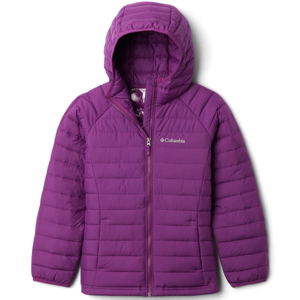 COLUMBIA Girls’ Powder Lite Hooded Jacket