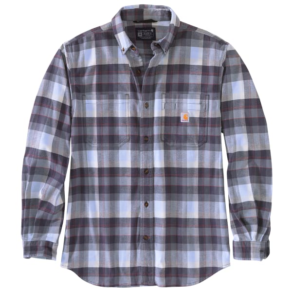 CARHARTT Rugged Flex Relaxed Fit Midweight Flannel Long-Sleeve Shirt