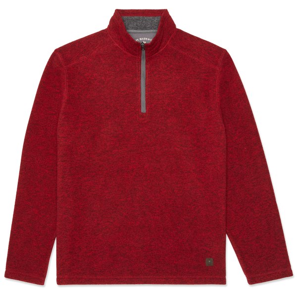 G.H. BASS Men's Arctic Fleece Quarter-Zip Top