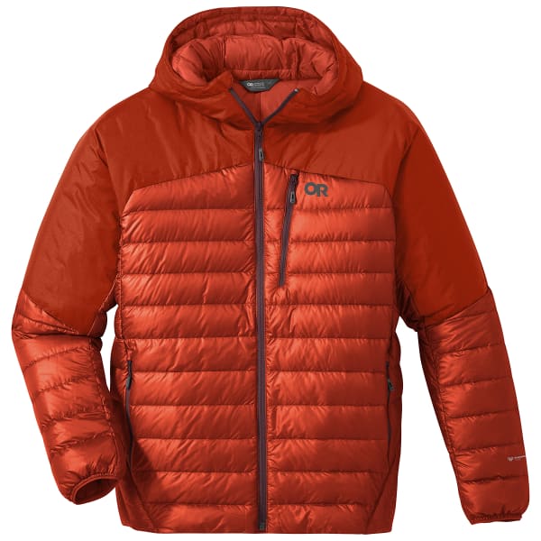 OUTDOOR RESEARCH Men's Helium Down Hooded Jacket