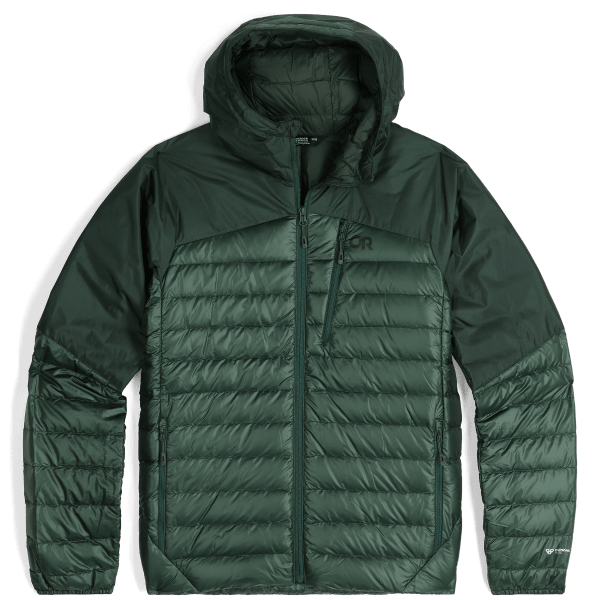 OUTDOOR RESEARCH Men's Helium Down Hooded Jacket - Eastern Mountain Sports