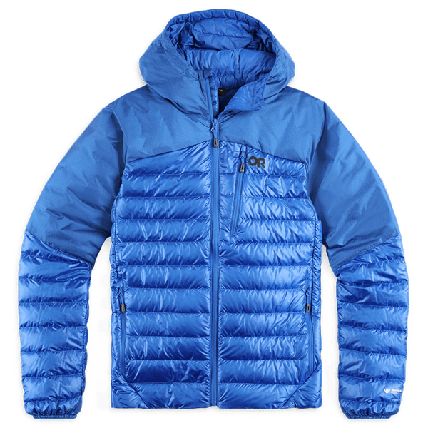 OUTDOOR RESEARCH Men's Helium Down Hooded Jacket