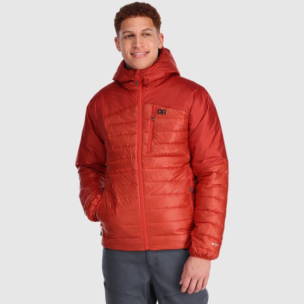 OUTDOOR RESEARCH Men's Helium Down Hooded Jacket