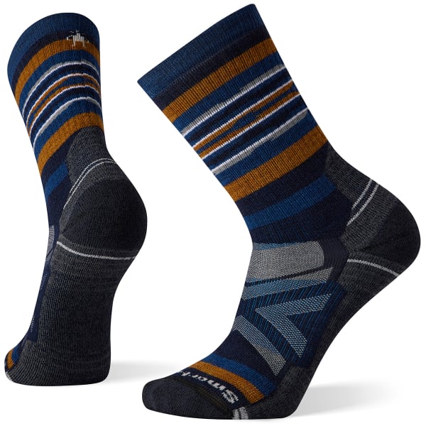 SMARTWOOL Men's Hike Full Cushion Rail Stripe Crew Socks