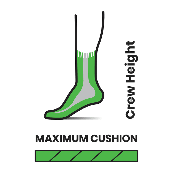 SMARTWOOL Men's Mountaineer Classic Edition Max Cushion Crew Socks