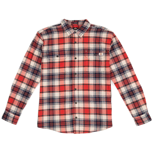 DICKIES Men's FLEX Long Sleeve Flannel Shirt