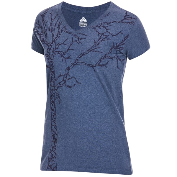 EMS Women's Timber Short-Sleeve Graphic V-Neck Tee