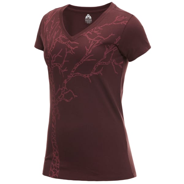 EMS Women's Timber Short-Sleeve Graphic V-Neck Tee