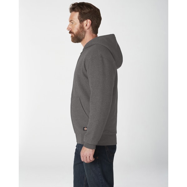 DICKIES Men's Sherpa Lined Full Zip Fleece Hoodie