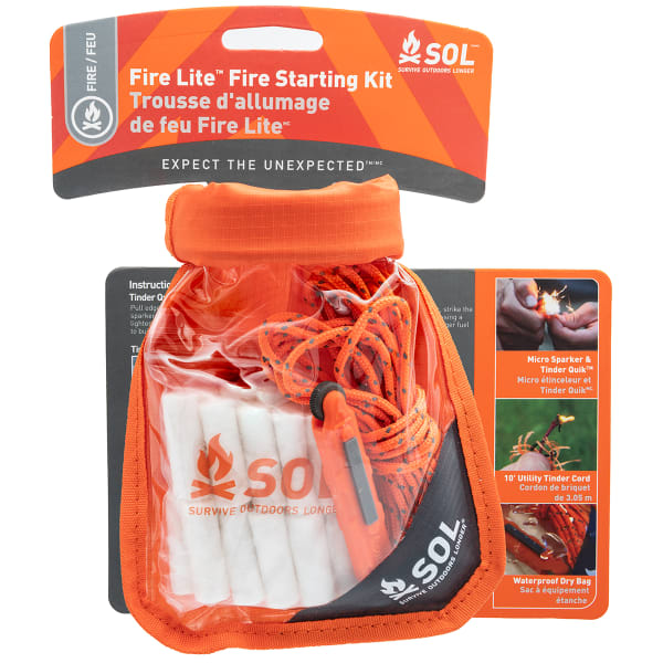 SOL Fire Lite Kit in Dry Bag