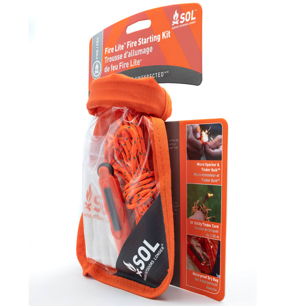 SOL Fire Lite Kit in Dry Bag