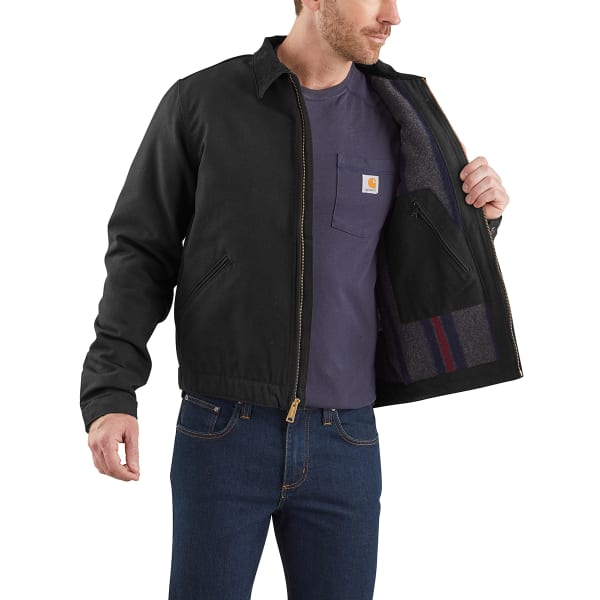 CARHARTT Relaxed Fit Duck Blanket-Lined Detroit Jacket