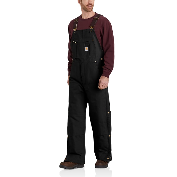 CARHARTT Men's Loose Fit Firm Duck Insulated Bib Overall