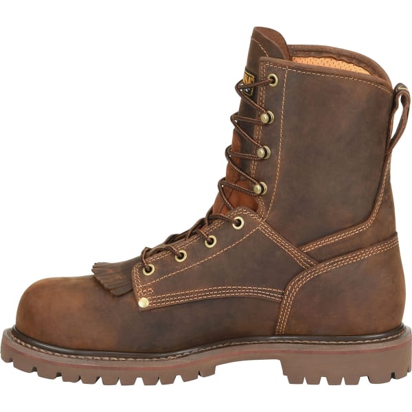 CAROLINA Men's 28 Series 8" Waterproof Comp Toe Work Boots, Wide (2E)