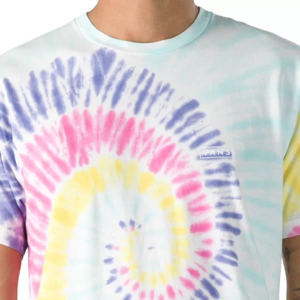 VANS Men's Drop V Spiral Tie Dye Short Sleeve Tee