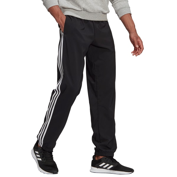 ADIDAS Men's Aeroready Essential Elastic Cuff 3-Stripe Pants