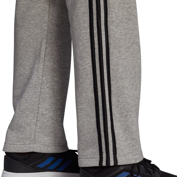 adidas Essentials 3-Stripes Fleece Pants - Black