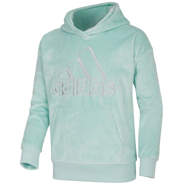 ADIDAS Girls' Fleece Hooded Pullover