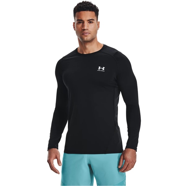 UNDER ARMOUR Men's HeatGear Fitted Long Sleeve Shirt