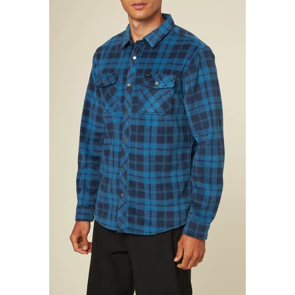 O'NEILL Guys' Superfleece Flannel Shirt