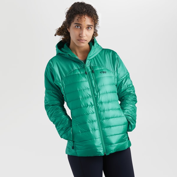 OUTDOOR RESEARCH Women's Helium Down Hooded Jacket