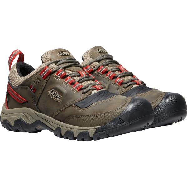 KEEN Men's Ridge Flex Waterproof Hiking Shoes, Wide