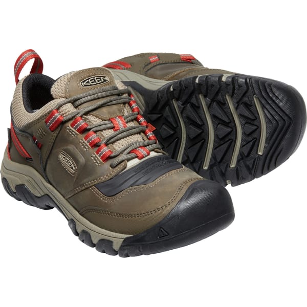 KEEN Men's Ridge Flex Waterproof Hiking Shoes, Wide