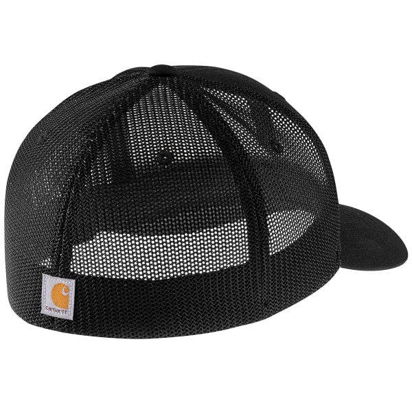 CARHARTT Men's Rugged Flex Fitted Canvas Mesh-Back Cap