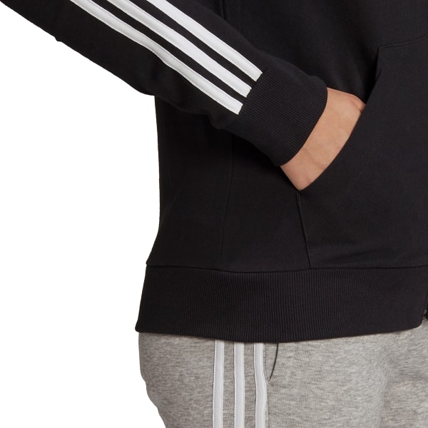 ADIDAS Women's Essentials 3-Stripe Full Zip Hoodie