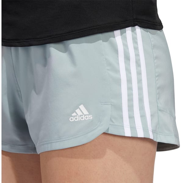 ADIDAS Women's Pacer 3-Stripes Woven Shorts
