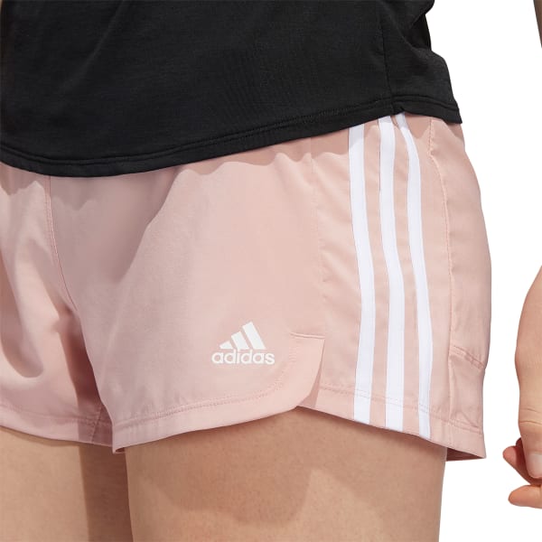 ADIDAS Women's Pacer 3-Stripes Woven Shorts