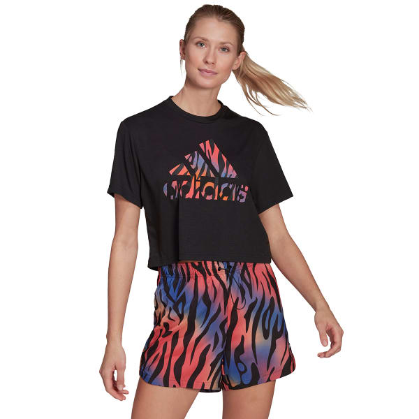 ADIDAS Women's Aeroready D2M Short-Sleeve Tee