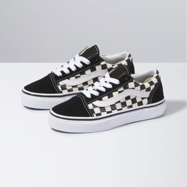 VANS Kids' Primary Check Old Skool Shoes