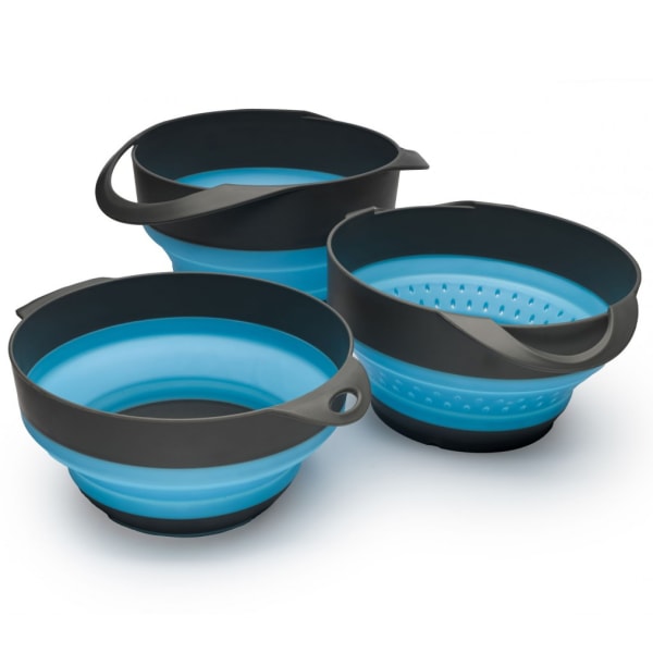 SOL Flat Pack Bowls & Strainer Set