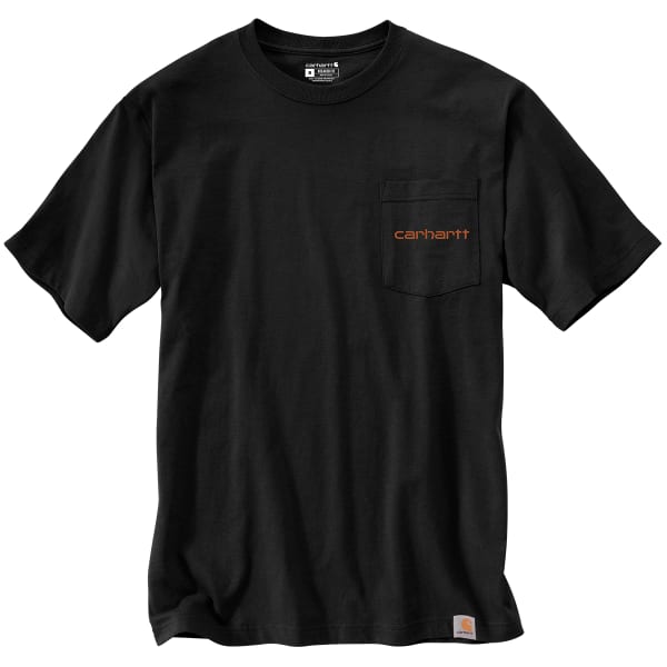 CARHARTT Men's Relaxed Fit Heavyweight Short Sleeve Pocket Graphic Tee