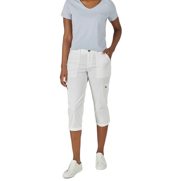 LEE Women's Flex-to-Go Relaxed Fit Cargo Capri - Eastern Mountain Sports