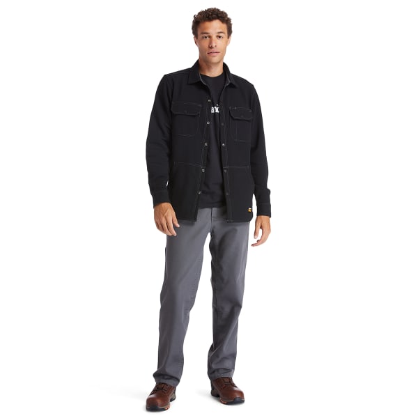 TIMBERLAND PRO Men's Mill River Fleece Shirt Jacket