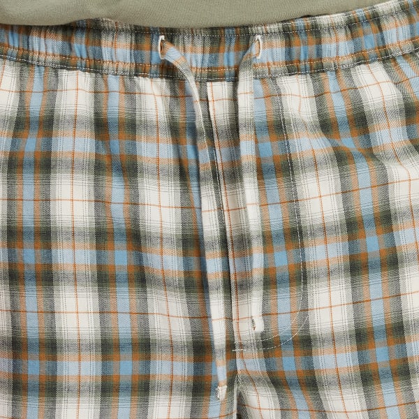 LIFE IS GOOD Men's Putty Plaid Classic Sleep Pants