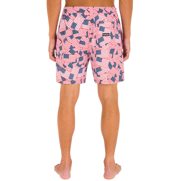 HURLEY Young Men's Cannonball Volley 17" Boardshorts