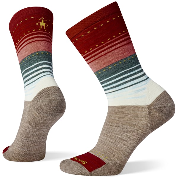 SMARTWOOL Women's Everyday Stitch Stripe Crew Socks