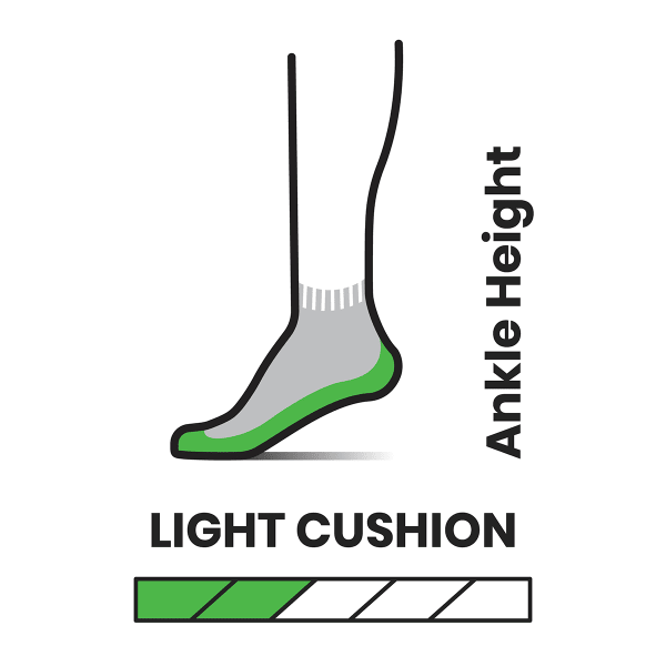 SMARTWOOL Kids' Hike Light Cushion Ankle Socks
