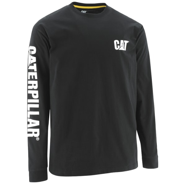 CAT Men's Trademark Banner Long-Sleeve Tee