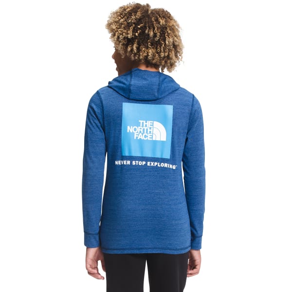 THE NORTH FACE Boys' Long Sleeve Tri-Blend Elevate Hoodie