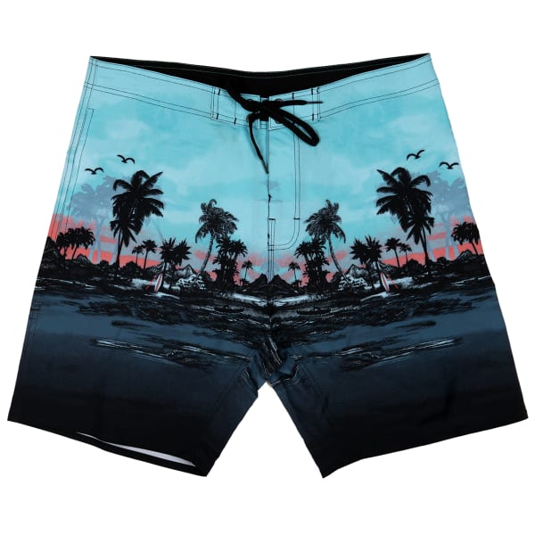 BURNSIDE Guys' 19" Island Hopper Board Shorts