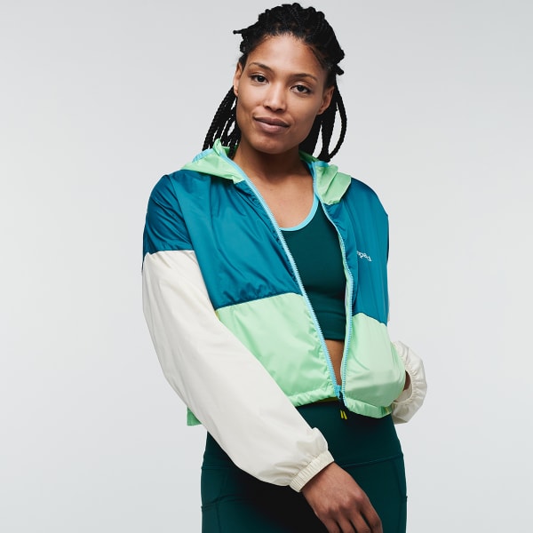 Teca cropped windbreaker jacket, Cotopaxi