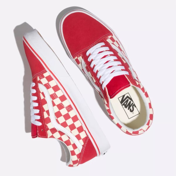 VANS Men's Primary Check Old Skool Shoes