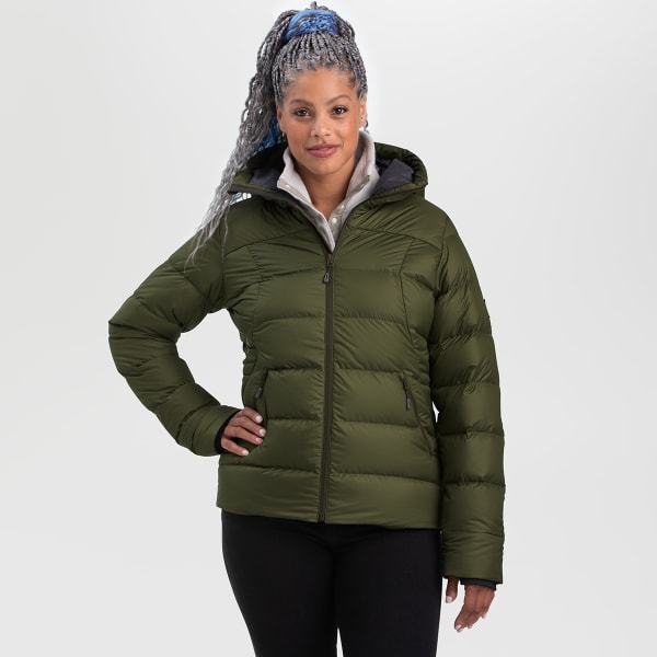 OUTDOOR RESEARCH Women's Coldfront Down Hooded Jacket